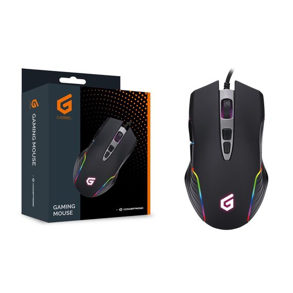 Conceptronic DJEBBEL - Mouse - ergonomic - optical - | DJEBBEL03B