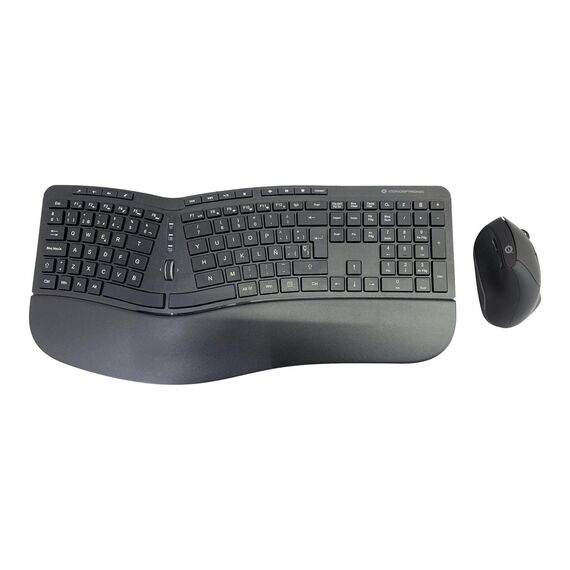 Conceptronic ORAZIO02ES ERGO - Keyboard and mouse set - wireless