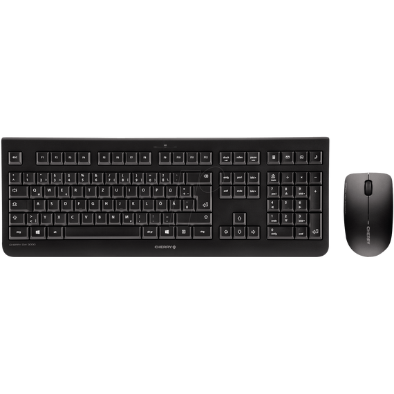 CHERRY DW 3000 - Keyboard and mouse set - wireless  | JD-0710DE-2