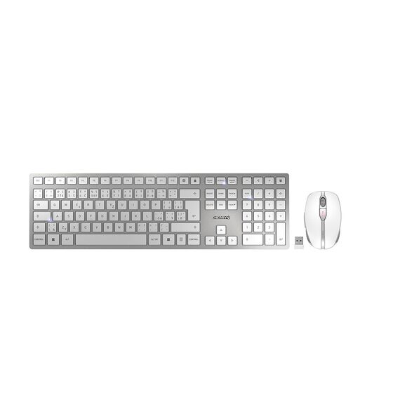 CHERRY DW 9100 SLIM - Keyboard and mouse set - wire | JD-9100CS-1
