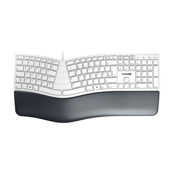 CHERRY KC 4500 ERGO - Keyboard - USB 2.0 - German - | JK-4500DE-0