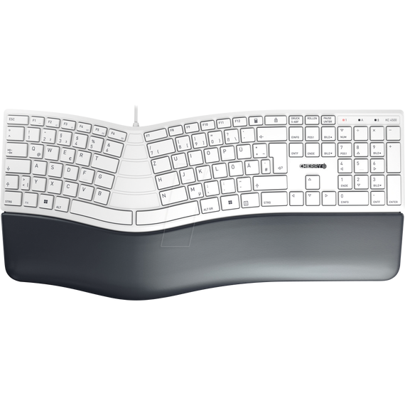 CHERRY KC 4500 ERGO - Keyboard - USB 2.0 - German - | JK-4500DE-0
