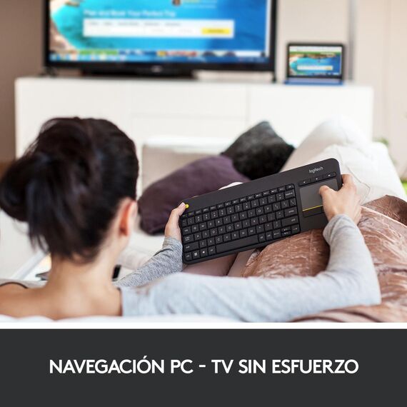 Logitech Wireless Touch Keyboard K400 Plus - Keyboar | 920-007137