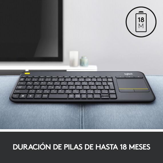Logitech Wireless Touch Keyboard K400 Plus - Keyboar | 920-007137