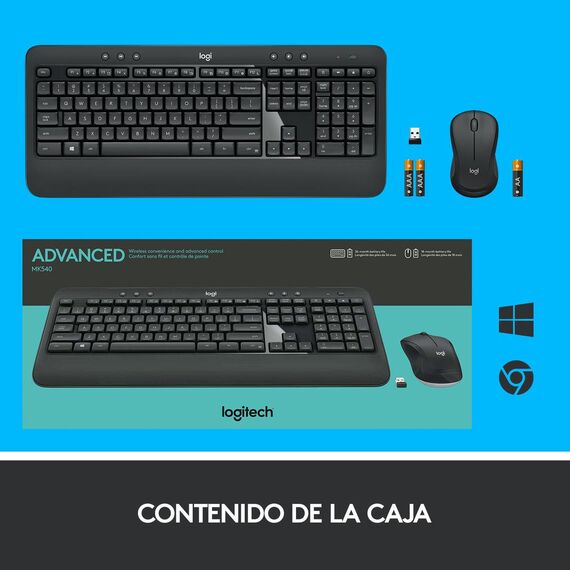Logitech MK540 Advanced - Keyboard and mouse set - w | 920-008680