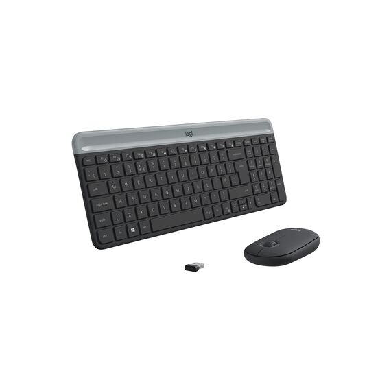 Logitech Slim Wireless Combo MK470 - Keyboard and mo | 920-009264