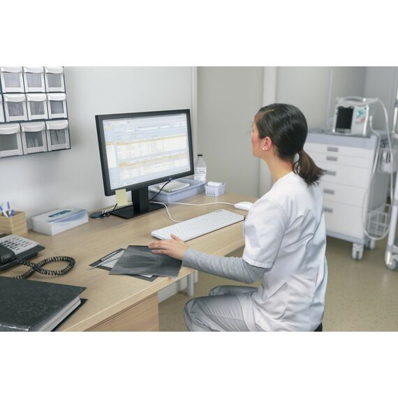 Active Key AK-C8112 - Keyboard - wipe disinfec | AK-C8112-US-W/DE