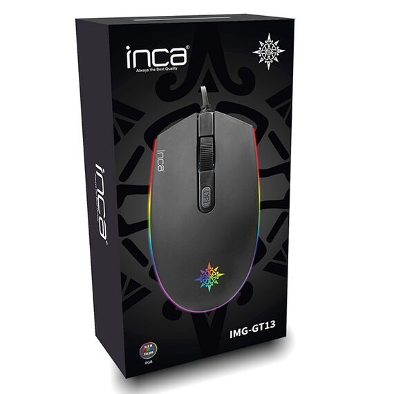 Inca IMG-GT13 / Ambidextrous / USB Type-A / 1200 DPI / Pressed bu