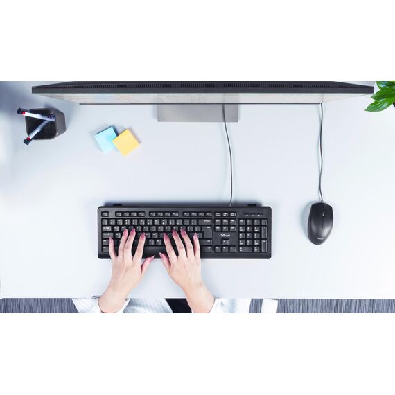 Trust TK-150 - Keyboard - USB - QWERTZ - German | 23983