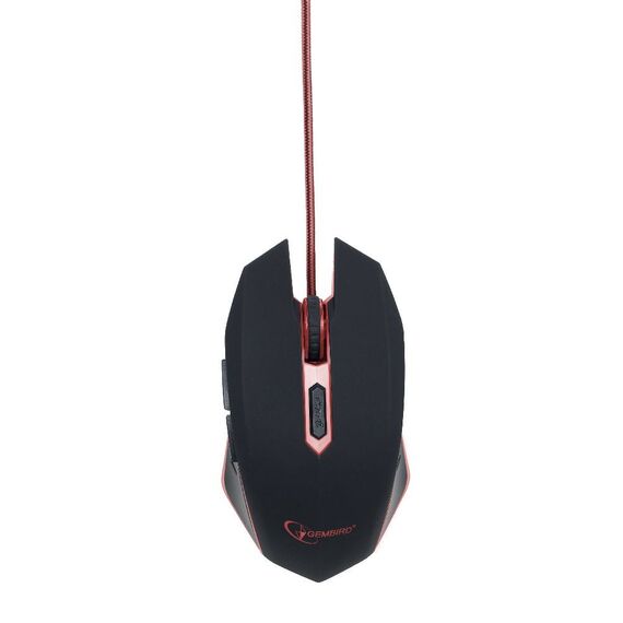 Gembird MUSG-001 - Mouse - right and left-handed - o | MUSG-001-R