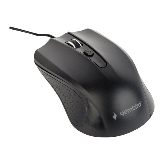 Gembird MUS-4B-01 - Mouse - optical - 4 buttons - wired - USB - b