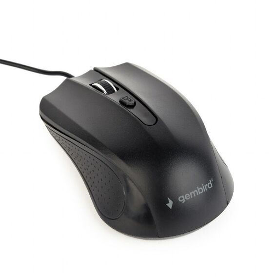 Gembird MUS-4B-01 - Mouse - optical - 4 buttons - wired - USB - b