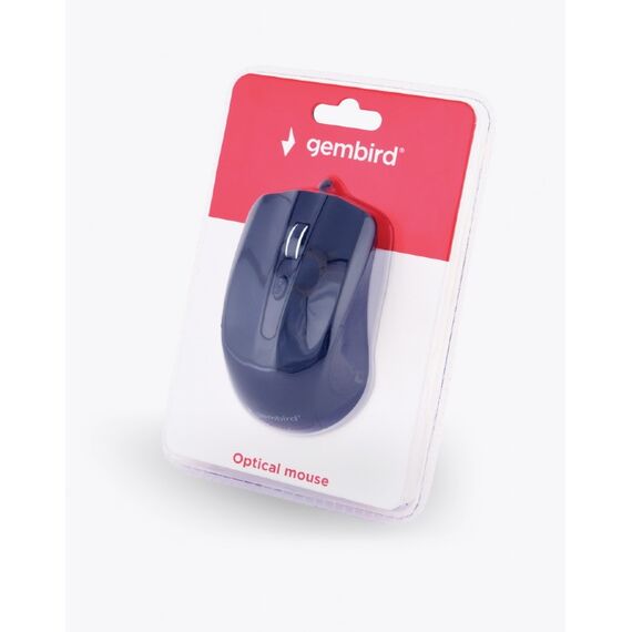Gembird MUS-4B-01 - Mouse - optical - 4 buttons - wired - USB - b