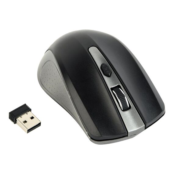 Gembird MUSW-4B-04-GB - Mouse - optical - 4 buttons - wireless -