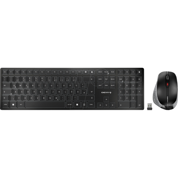 CHERRY DW 9500 SLIM - Keyboard and mouse set - wire | JD-9500DE-2