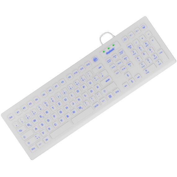 KeySonic KSK-8031INEL / Full-size (100%) / USB / QWERTZ / | 60798