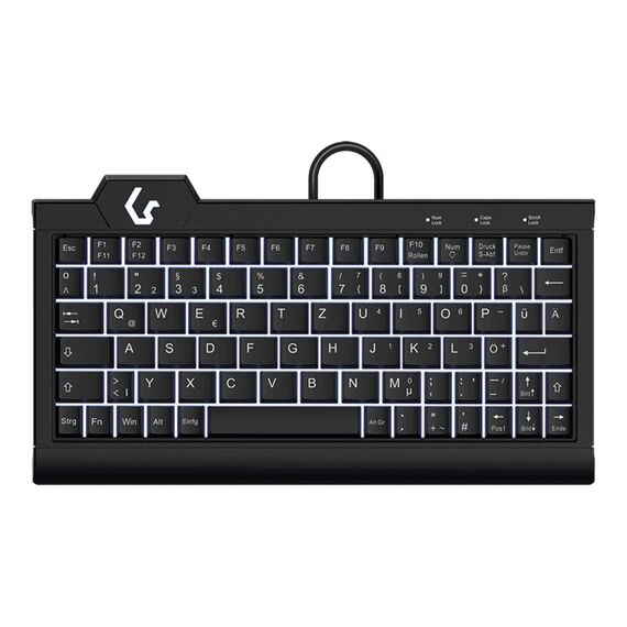 KeySonic KSK-3010ELC - Keyboard - backlit - USB - QWERTZ  | 60962