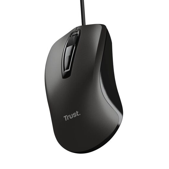 Trust - Mouse - right and left-handed - optical - 3 butto | 24657