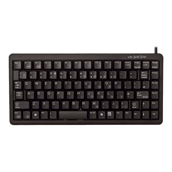 CHERRY Compact-Keyboard G84-4100 - Keyboard - P | G84-4100LCMPN-2