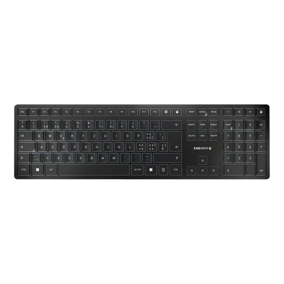CHERRY KW 9100 SLIM - Keyboard - wireless - 2.4 GHz | JK-9100CH-2