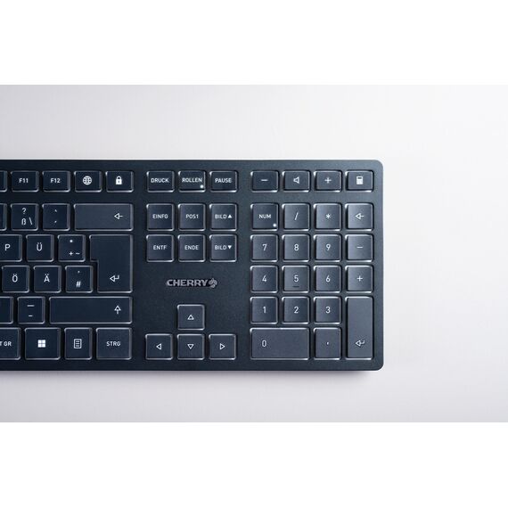 CHERRY KW 9100 SLIM - Keyboard - wireless - 2.4 GHz | JK-9100CH-2