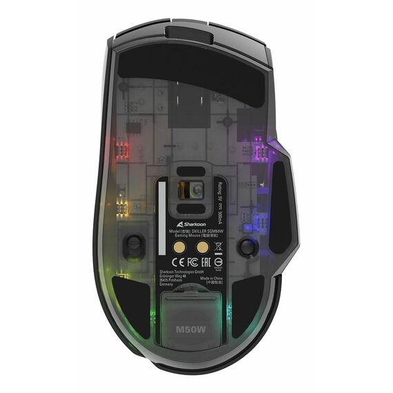 Sharkoon SKILLER SGM50W Black - Schwarz | 4044951040230