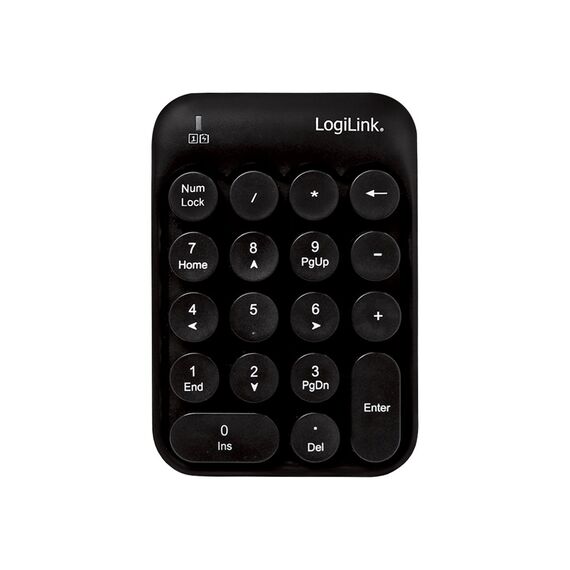 LogiLink - Keyboard and mouse set - wireless - 2.4 GHz - | ID0161