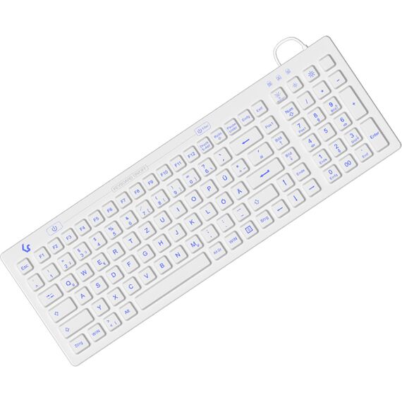 KeySonic KSK-6031INEL / Full-size (100%) / USB / QWERTZ / | 60886