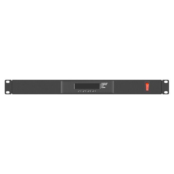 Lanberg AK-1502-B - Fan panel - Black - 2 fan(s) - 1U - AC - 230
