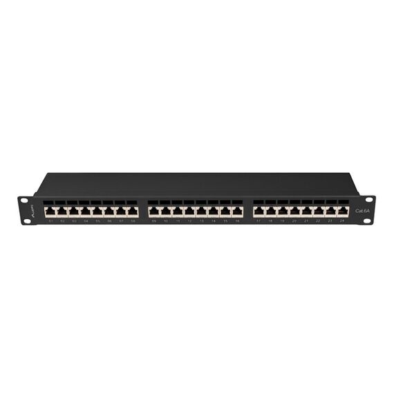 Lanberg PPSA-1024-B - patch-panel - 1U - 24-Port - 1 HE