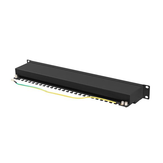 Lanberg PPSA-1024-B - patch-panel - 1U - 24-Port - 1 HE