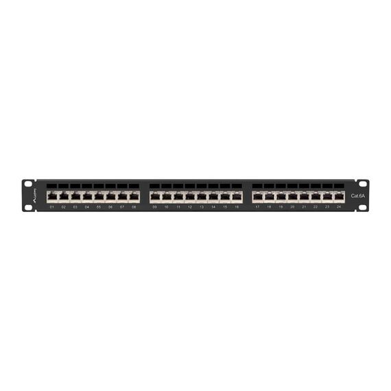 Lanberg PPSA-1024-B - patch-panel - 1U - 24-Port - 1 HE