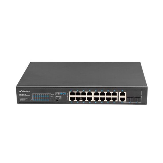 Lanberg RSFE-16P-2C-250 - Unmanaged - Gigabit Ethernet (10/100/10