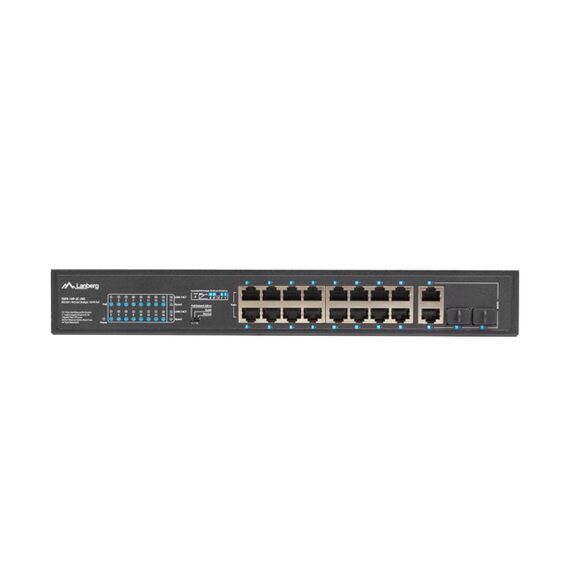 Lanberg RSFE-16P-2C-250 - Unmanaged - Gigabit Ethernet (10/100/10