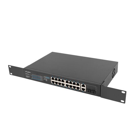 Lanberg RSFE-16P-2C-250 - Unmanaged - Gigabit Ethernet (10/100/10