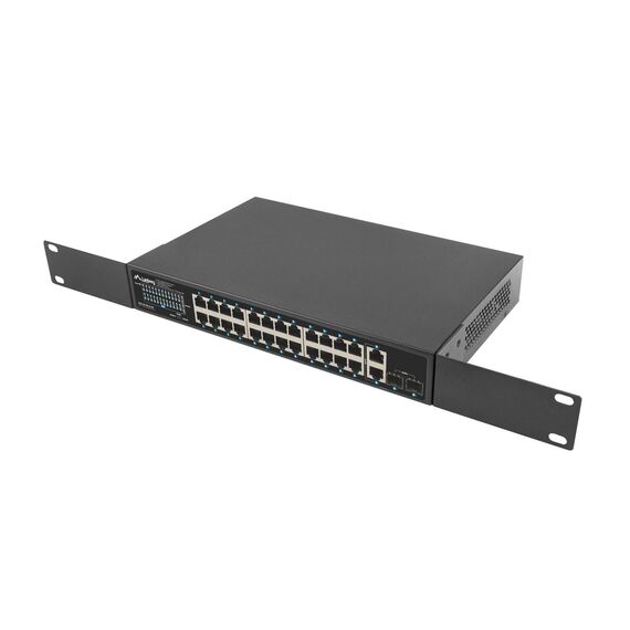 Lanberg !Switch 24x1GB POE+ 2xGB RSGE-24P - | RSGE-24P-2GE-2S-360