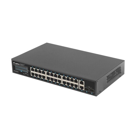 Lanberg !Switch 24x1GB POE+ 2xGB RSGE-24P - | RSGE-24P-2GE-2S-360