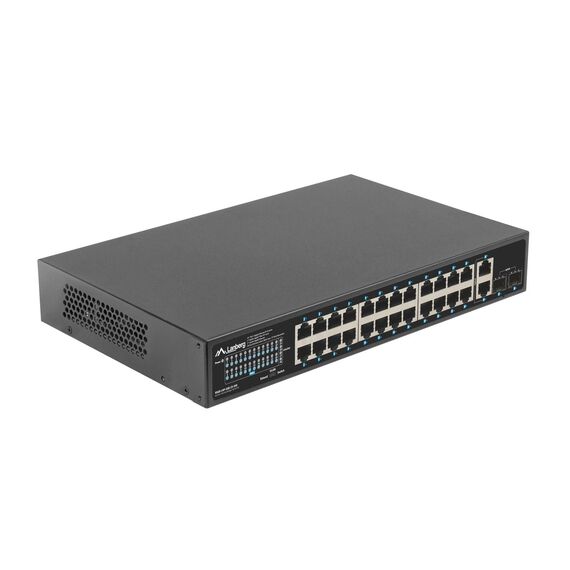 Lanberg !Switch 24x1GB POE+ 2xGB RSGE-24P - | RSGE-24P-2GE-2S-360