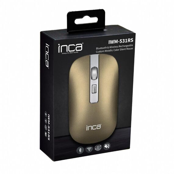INCA IWM-531RS • Bluetooth + 2.4G Wireless Optical Mouse