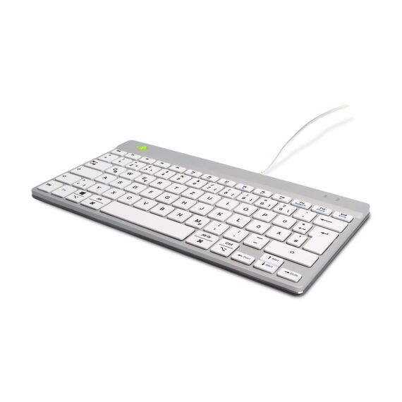 R-Go Compact Break - Keyboard - with integrated bre | RGOCODEWDWH