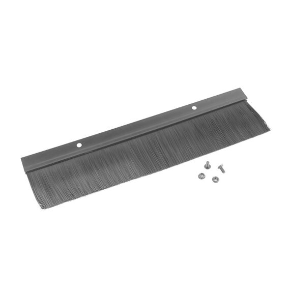 Lanberg AK-1102-B - Brush panel - Black - 48.3 cm (19") - 355 mm