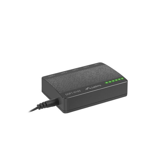 Lanberg DSP1-0105 - Unmanaged - Fast Ethernet (10/100) - IEEE 802