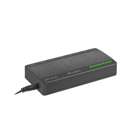 Lanberg DSP1-0108 - Unmanaged - Fast Ethernet (10/100) - IEEE 802