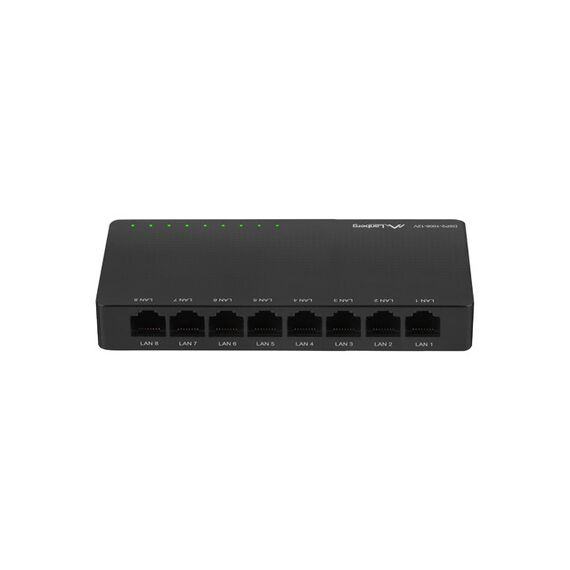 Lanberg DSP2-1008-12V - Unmanaged - Gigabit Ethernet (10/100/1000