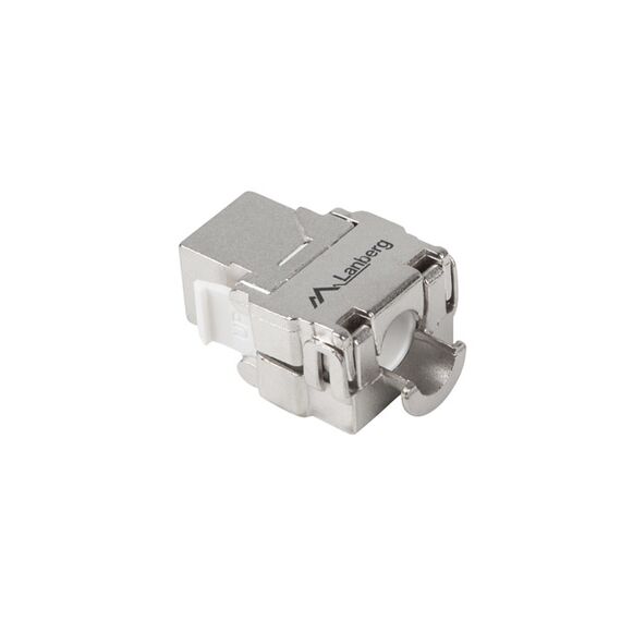 Lanberg KSF5-2000 - Flat - Stainless steel - RJ-45 - LSA - Female