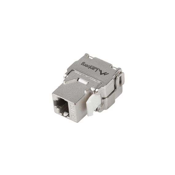 Lanberg KSF5-2000 - Flat - Stainless steel - RJ-45 - LSA - Female