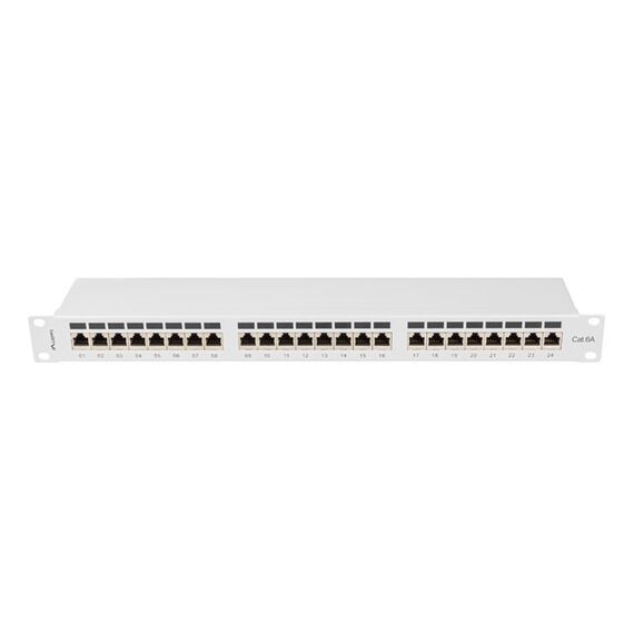Lanberg Patch panel 1U 19 &quot 24x RJ-45 Cat.6A pi | PPSA-1024-S
