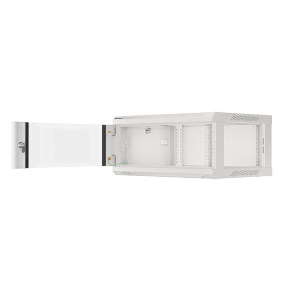 Lanberg WF01-6404-10S - Wall mounted rack - 4U - 60 kg - 13 kg -