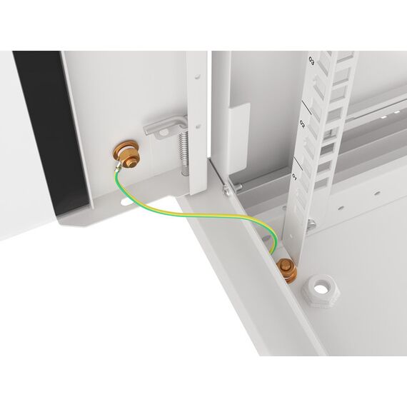 Lanberg WF01-6404-10S - Wall mounted rack - 4U - 60 kg - 13 kg -