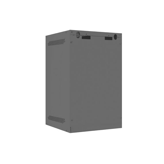 Lanberg WF10-2309-10B - Wall mounted rack - 9U - 20 kg - Key lock